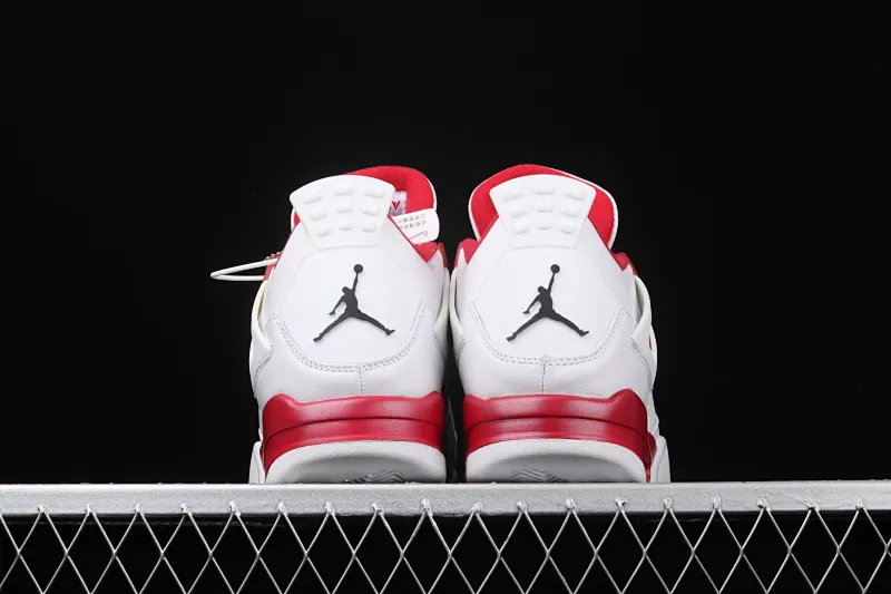 All categories Air Jordan Jordan series basketball shoes Air Jordan 4 Air Jordan 4 Motorsport AJ4 Joe 4 Racing White Red 308497-106
